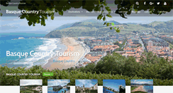Desktop Screenshot of basquecountry-tourism.com